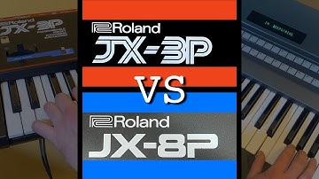 Synth Fight - Roland JX-3P vs JX-8P - Comparing two classic analog synthesizers