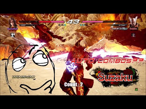 Facing a Weird Heihachi Player who uses Story Mode Combo Assist in Ranked(??)