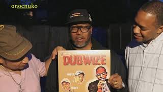 Mafia and Fluxy and producer Gaffa Blue endorsing sound system Dubwize lp