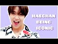 Haechan(NCT) being ICONIC for 17 minutes straight