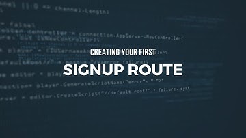 Video # 6  | Signup Route | Using bcrypt to hash passwords 🔐