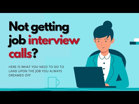 Not Getting Job Interview Calls?