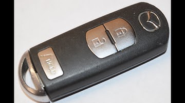 Mazda CX-3 CX-5 CX-9 Key Fob Battery Replacement