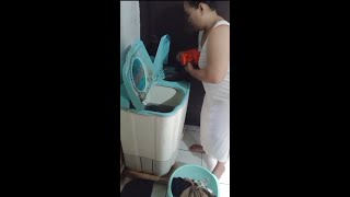 Wash Clothes In The Morning