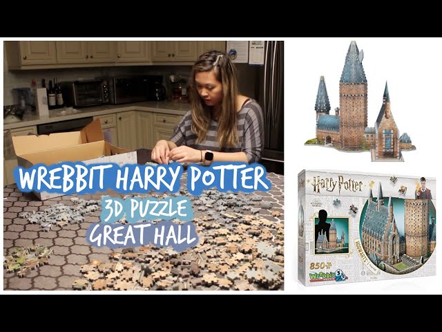 Wrebbit 3D Puzzle - Harry Potter (Great Hall)