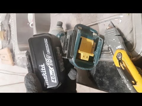 How to: Use new Makita battery on older Makita tools