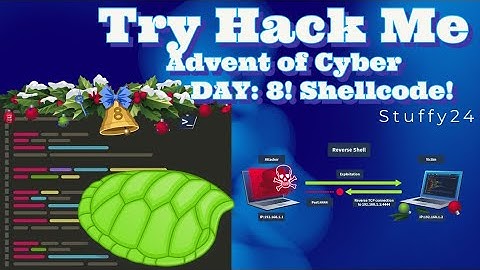 TryHackMe Advent of Cyber Day 8! ShellCode! 2024