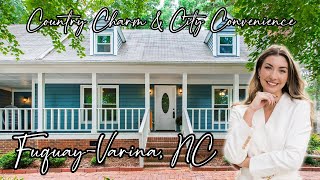 Discover Cape Cod Charm in Southern Wake County | No HOA | Nearly 1 Acre