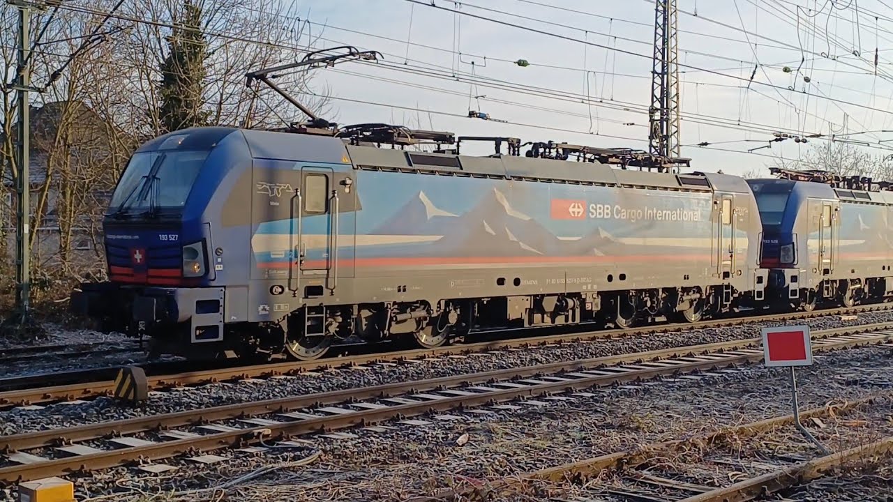 15/2/26:👌SBBC 193 527+193 528 vertrekken met mooie intermodaal vanuit Emmerich naar NL.