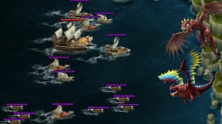 Defending Berk With Cinder & Grimtorn Shellfire Collection - Fleet 86 - Dragonsrise Of Berk