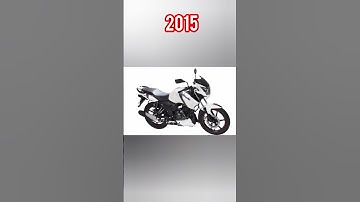 Evolution of TVs Apache(2006-2023) #viral #bike #subscribe #shorts