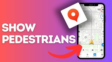 How to  show pedestrians on Yandex Maps?