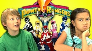 KIDS REACT TO POWER RANGERS