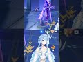 skirk changes outfit in her ultimate 😳⁉️ #genshinimpact #hoyocreators #vtuberindonesia #vtubergaming