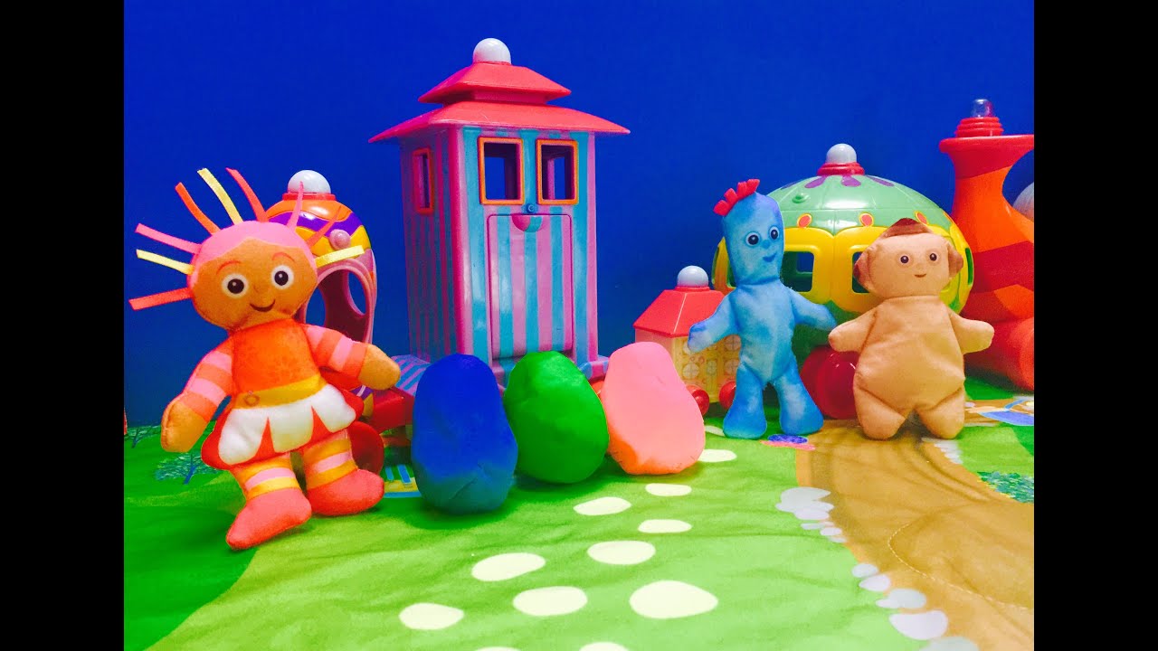 kids anka PLAY-DOH Surprise Color Easter Eggs In The Night Garden Ninky Nonk and Paw Patrol Toys