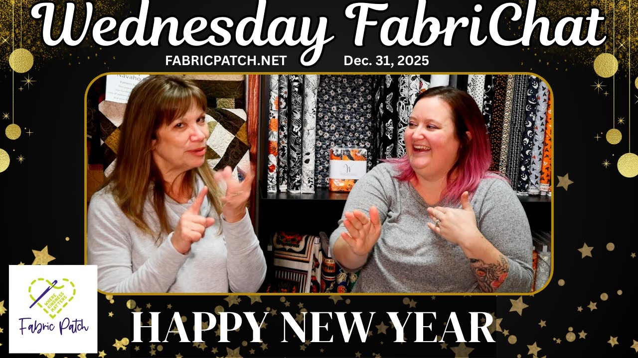 Last FabriChat of the year! We feel like this is going to be a good one!! 