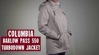 columbia barlow pass 550 turbodown ii jacket