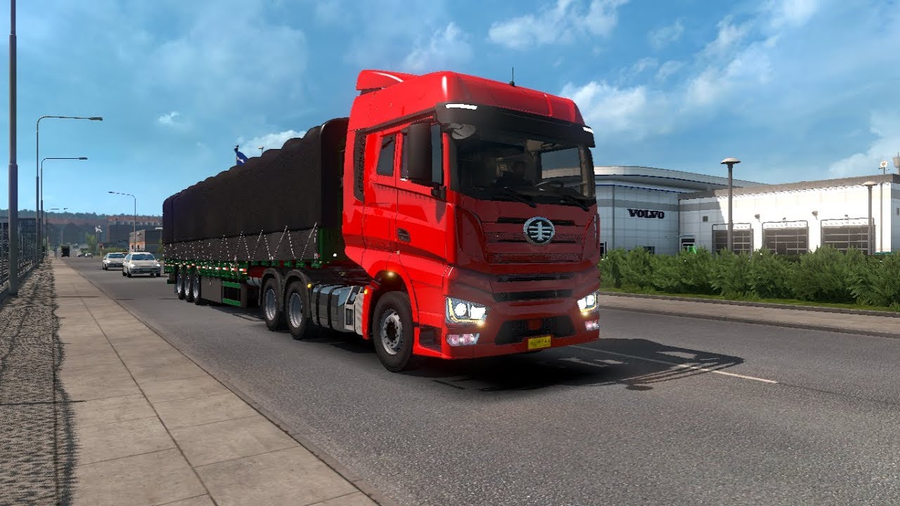 Faw j7 самосвал