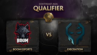 BOOM Esports vs Execration Game 2 - TI10 SEA Qualifiers: Upper Bracket R1 w\/ MLP \& johnxfire