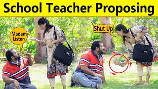 School Teacher Proposing Funny Video | @Velle Loog Khan Ali | @Sahara Bano Khan Ali
