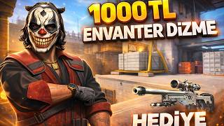 CS2’DE 1000 TL’YE EFSANE ENVANTER DİZDİM! 💸 (2026 F/P SKINLER) - AWP PRİNTSTREAM HEDİYELİ