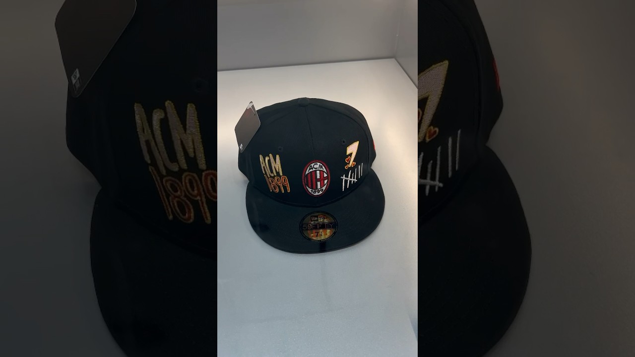 MILAN e NEW ERA: presentati i nuovi cappellini 🧢🔴⚫ | 