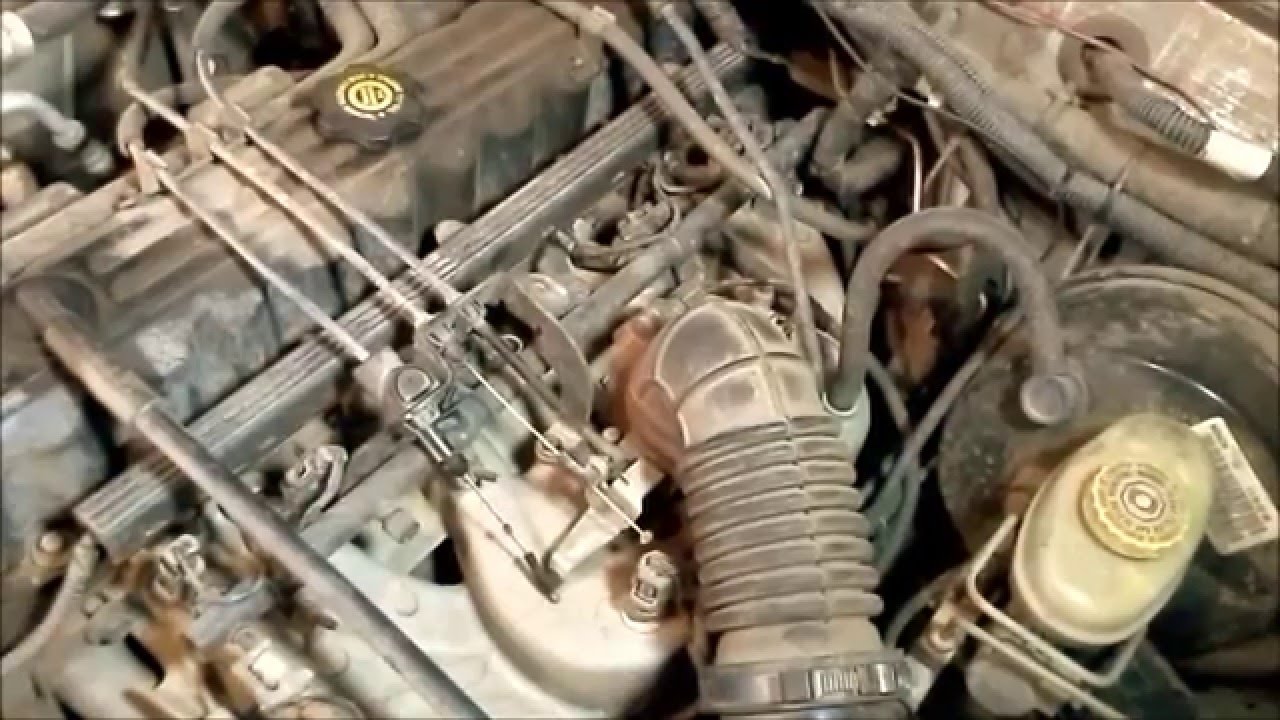 Jeep Xj Tv Cable/ Kickdown Cable Adjustment - Youtube