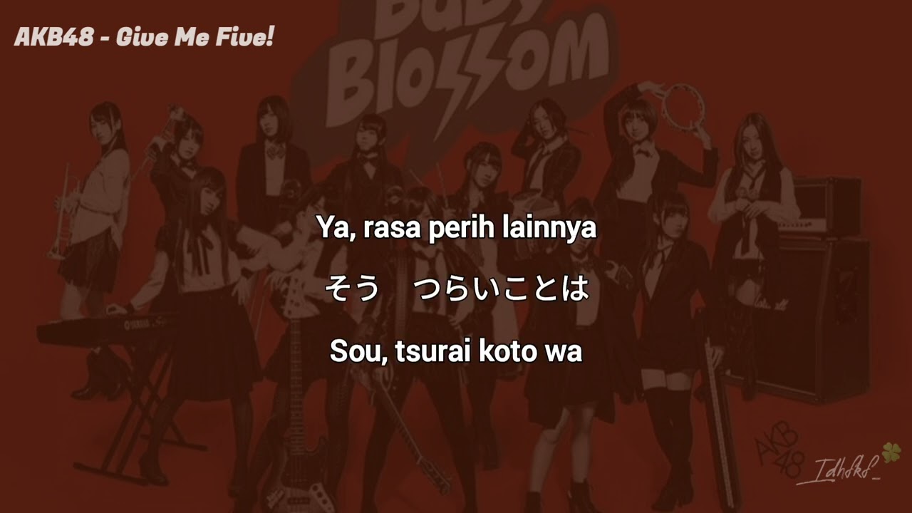AKB48 - Give Me Five! (Berikan Aku Tos!) [Lirik Indo]