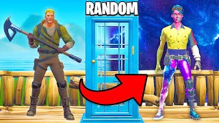 Using RANDOM Skins To CHEAT in Fashion Shows!