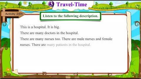 STD 5 English Sem 2 | Unit 3 Activity 2 - D | Text Only