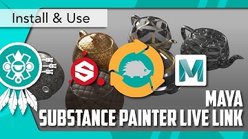 [MAYA] SUBSTANCE PAINTER Live Link Installation & Use Guide