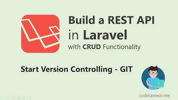 REST API in Laravel with CRUD functionality (2019) - Add Existing Project to GIT