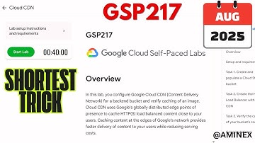 [NEW 2025] Cloud CDN | #GSP217 | #qwiklabs | #arcade