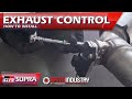 Install your exhaust valve control on your exhaust | GR supra