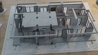 Watch This 2D Blueprint Transform Into a 3D Luxury House! 🏗️