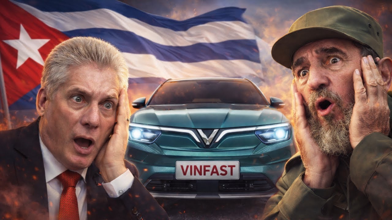 Cuba phát cuồng vì VinFast – Cảnh tượng chưa từng thấy