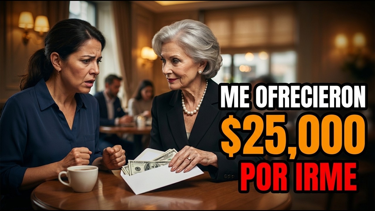 Mi suegra me ofreció $25,000 para desaparecer — Mi venganza fue ÉPICA