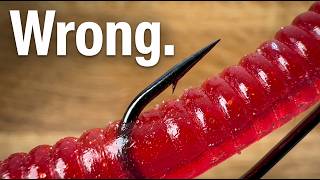 Are You RUINING Your Soft Plastic Worm Fishing? screenshot 3