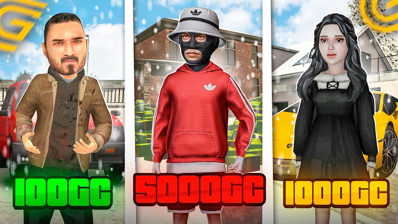 ПРОКАЧАЛ АККАУНТ НА 100, 1000 И 5000 ДОНАТА НА ГРАНД МОБАЙЛ - ПРОКАЧАЛ АКК ЗА ДОНАТ НА GRAND MOBILE