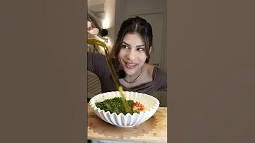 تبولة بطريقة سهلة وبتشهي اكسبلور Explore Foryou Yotuber Yotubeshorts Shorts Sweet Food 