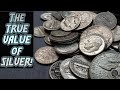 The TRUE SILVER PRICE and why you should stack it!