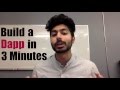 How to Build a Dapp in 3 min - YouTube