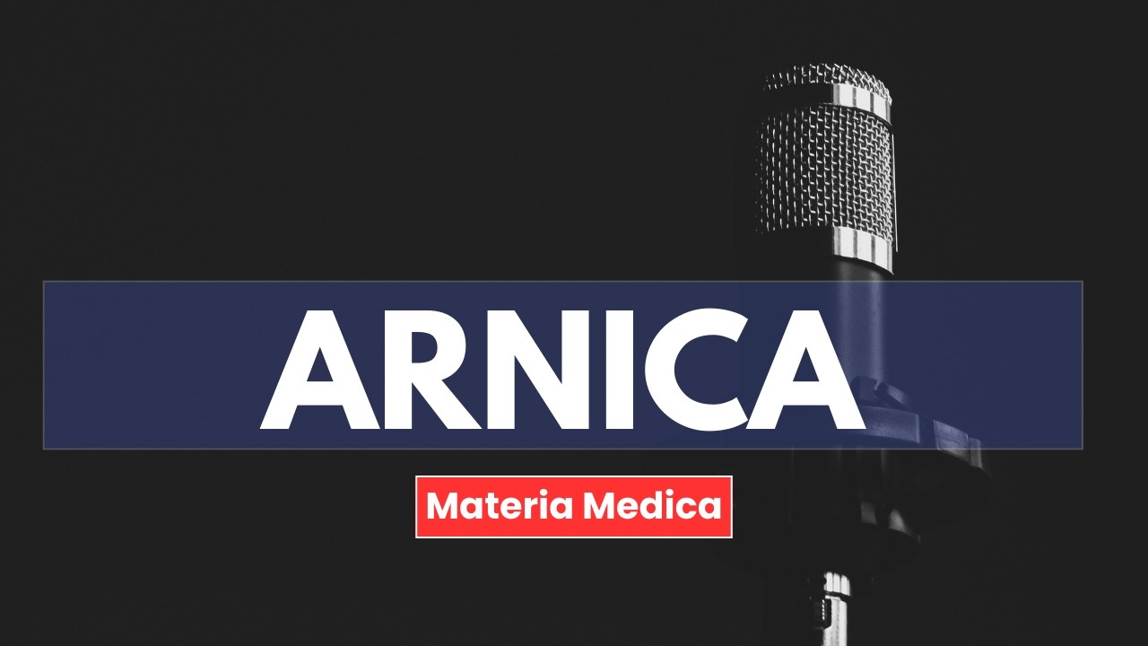 Arnica l Homeopathic Medicine Explained Uses and Symptoms | Materia Medica