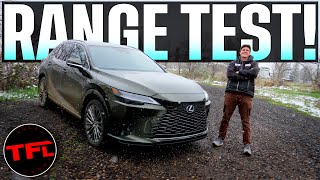 How Far Can the 2024 Lexus RX 450h+ Plugin Hybrid Drive on Electricity ALONE?