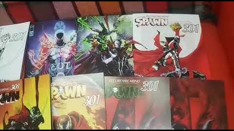 Spawn #301 covers A-P @ Smallville Comics