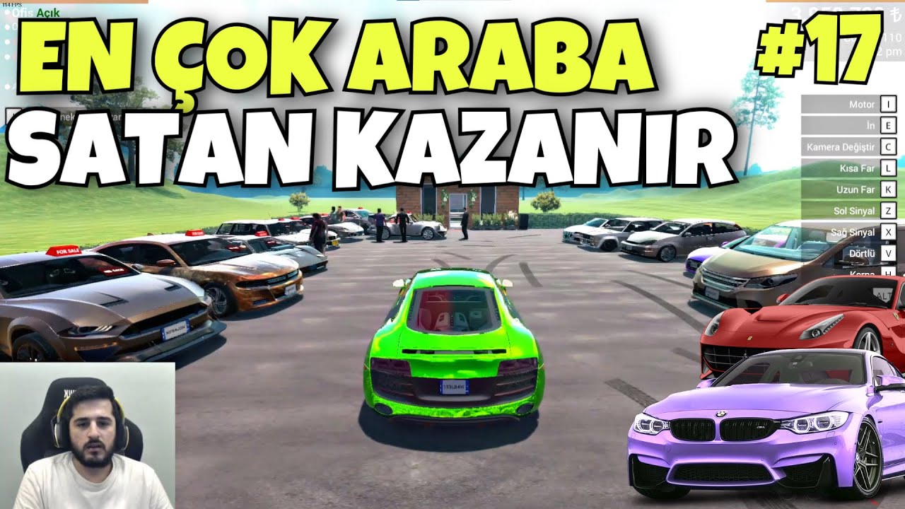 GALERİDE ARABA SATMA YARIŞI YAPTIK, EN ÇOK PARA KİM KAZANDI?  -CAR FOR SALE