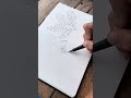 The 1 trick to sketch ANY plant easily ! 1min tutorial