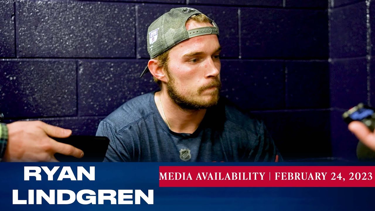 New York Rangers: Ryan Lindgren Media Availability