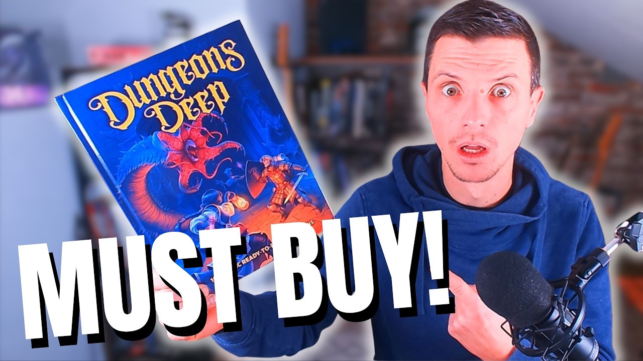Three Reasons You Should Get DUNGEONS DEEP by KOBOLD PRESS!