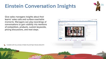 Sales: Einstein Conversation Insights